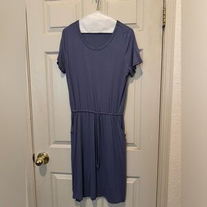 Amazon Blue Work Dress, Size M